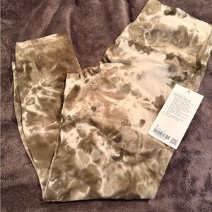 Lululemon Tie dye Green Leggings